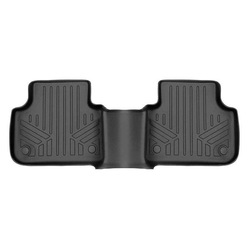 SMARTLINER Custom Fit Floor Mats 2nd Row Liner for 2017-2025 Audi Q7 / SQ7 - Image 1
